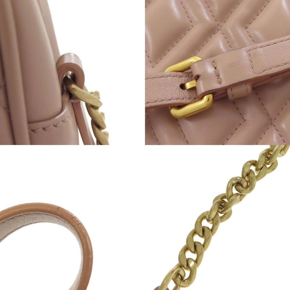 MIU MIU Pink Leather Shoulder Bag - Picture 9 of 11